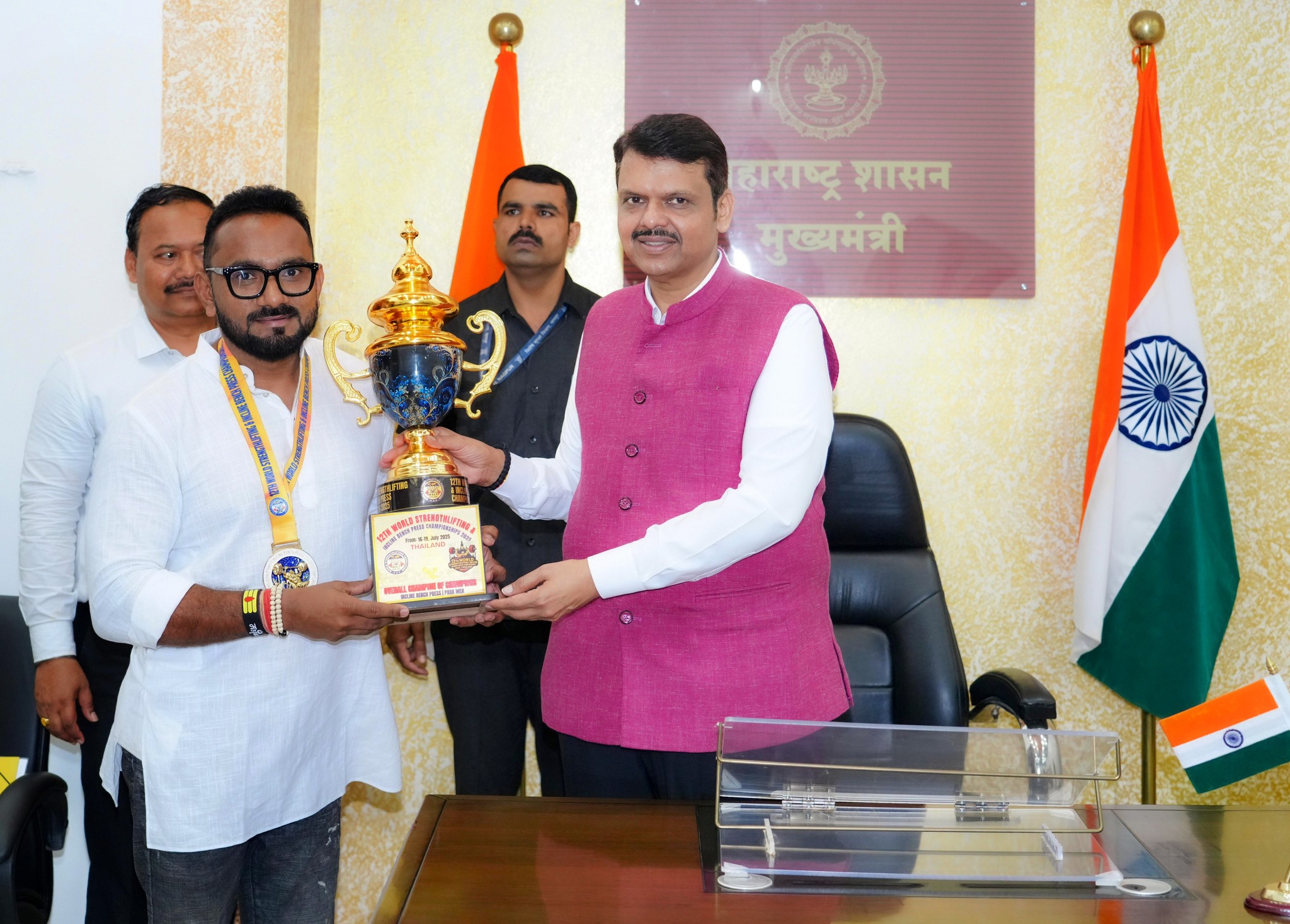 Ammol walke : congratulating CM Devendra Fadnvis