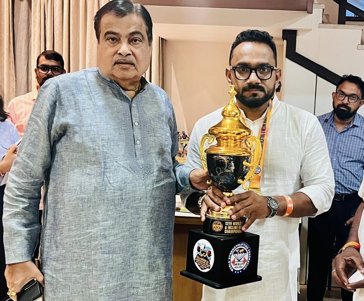 Ammol walkke : Congratulating Central minister Shr. Nitin Gadkari